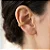 Piercing de Pressão Liso Detalhes Canaletados - Imagem 1