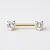 Piercing Mamilo Coração Plug - Imagem 1