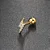 Piercing Raio Alongado Cravejado - Imagem 1