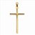 Pingente Cruz Palito 3,5cm - Imagem 1