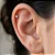 Piercing Reto Ponto de Luz Zircônia Cravação Inglesa 2mm - Imagem 1