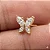 Piercing Borboleta Cravejada 10mm - Imagem 1