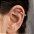 Piercing Reto Olho Grego 10mm - Imagem 1