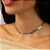 Colar Choker Fita Heringbone - Imagem 1