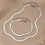Pulseira Fita Heringbone 0,4mm 19cm - Imagem 2