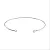 Bracelete Aberto Zircônias - Imagem 2