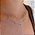 Choker Corações Vazados e Zircônias Soldados - Imagem 2