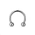 Piercing Ferradura 6mm - Imagem 1