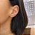Brinco Earcuff Navetes Leque Steel - Imagem 1