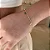 Pulseira Bolinha e Zircônias Retangulares Coloridas - Imagem 3