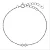 Pulseira Correntinha Infinito Cravejado - Imagem 1