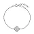 Pulseira Trevinho Cravejado - Imagem 1