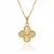 Colar Trevo Vintage Pequeno - Imagem 1