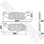 Pastilha Freio Diant Kawasaki Versys 650/ Klr 650/ Zephir 750/ Gsf Bandit 600-650/ V-Strom 650-1000/ Sv 650 Fischer - Imagem 3