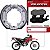 Kit Pastilha + Lona Freio Xtz 125 2002 a 2016 Valencia Brakes/Fabreck - Imagem 2