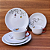 Conjunto de café - 6 peças - Passarinho - Imagem 1