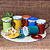 Caneca - com tampa - Guirlanda - Imagem 1