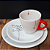 Conjunto de café - 3 Peças - Coração - Imagem 1
