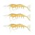 Isca Pure Strike Real Shrimp 80 / 8 Cm - 3Un - Imagem 1