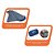 Saco de Dormir NTK Freedom  -1,5 a -3,5C - Azul com Laranja - Imagem 7