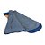 Saco de Dormir NTK Freedom 1,5 a 3,5C - Azul com Laranja - Imagem 2