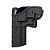 Coldre Bélica Revolver Passador Canhoto - Preto - Imagem 1