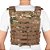 Plate Carrier BRFORCE Couraca - Camuflado Multicam - Imagem 2