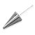 Chumbada Piramide Concava  Chumbada Oficial Natural Haste Simples 130g - Imagem 3