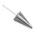 Chumbada Piramide Concava  Chumbada Oficial Natural Haste Simples 150g - Imagem 1