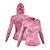 Camiseta Mar Negro Sublimada c Capuz - Pink - Imagem 1