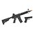 Kit Rossi Airsoft Rifle M4A1 Pistola V307 - Imagem 2
