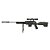 Carabina Rossi Black Ops Gas Ram c Luneta 5,5mm - Imagem 1