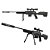 Carabina Rossi Black Ops Gas Ram c Luneta 5,5mm - Imagem 2