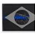 Patch Invictus Bandeira Brasil - Preto e Azul - Imagem 3