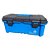 Estojo Pesca Plus Organizador P/ Iscas Artificiais Catálogo P/ 80 Iscas Azul-Cinza - Imagem 1