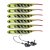 Isca Maruri Soft W189 / 8cm - Jig 13g - 6un - Imagem 1