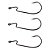 Anzol Monster 3 X Offset 3Un - Imagem 1