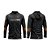 Camiseta Mar Negro Sublimada c Capuz - Estonada Preta - Imagem 4