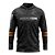 Camiseta Mar Negro Sublimada c Capuz - Estonada Preta - Imagem 1