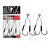 Anzol Albatroz Suporte Hook Duplo New Live Bait 1/0 - Imagem 1