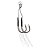 Anzol Albatroz Suporte Hook Duplo New Live Bait 1/0 - Imagem 4