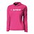 Camiseta Presa Viva Baby c Capuz Poliamida 33 - Rosa Fluor - Imagem 1