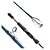 Vara Daisen Kitsune Travel 6 12Lbs 6 0 (1,80m) - Molinete - 4 Partes - Imagem 4
