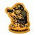Patch Invictus Alpha Onça Pintado - Amarelo - Imagem 1