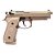 Pistola Rossi Pressão CO2 M92 Tan - 4,5mm - Imagem 2