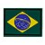 Patch Bauer Bandeira Brasil - Verde Amarelo Azul - Imagem 1