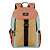 Mochila Galapagos Gaivota 15L - Salmão Mostarda Turquesa - Imagem 1