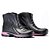 Bota Pantaneiro PVC Impermeavel Cano Curto - Preto Rosa - Imagem 1
