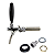 Torneira Italiana Chopp + Alongador + Dmfit 5/8 X 3/8 - Imagem 3