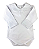 Body Branco Gola Lisa Redonda - Imagem 1